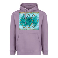 Lavender turquoise glitter Heavyweight Hoodie - JahusDesignShop