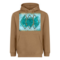 Toasted Coconut turquoise glitter Heavyweight Hoodie - JahusDesignShop