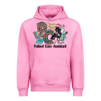 Fuchsia Pink pca patient care assistant western Urban Hoodie - NancyCooperArtShop