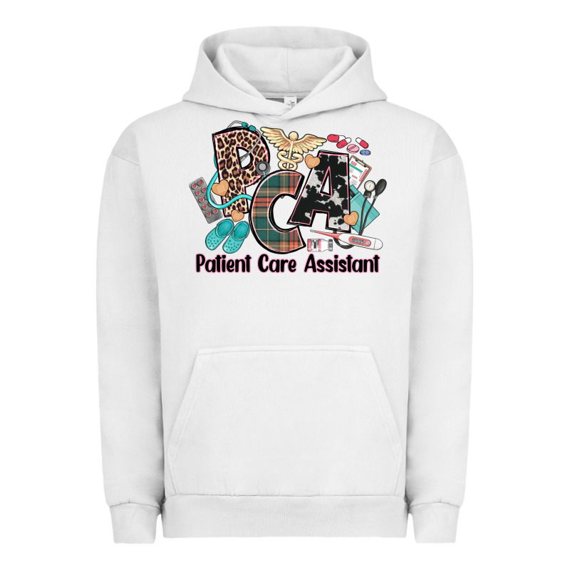 Pca Patient Care Assistant Western Urban Hoodie by NancyCooperArtShop | Teevron