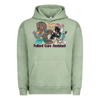 Pigment Oil Green pca patient care assistant western Urban Hoodie - NancyCooperArtShop