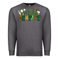 Charcoal Heather st patricks day one lucky dentist Premium Sweatshirt - AdoDesignShop