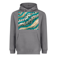 Storm turquoise glitter Heavyweight Hoodie - JahusDesignShop