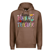 Chestnut every bunny's favorite teacher Premium Hoodie - MaliasSmallBusiness