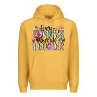 Mustard every bunny's favorite teacher Premium Hoodie - MaliasSmallBusiness