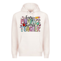 Pale Pink every bunny's favorite teacher Premium Hoodie - MaliasSmallBusiness