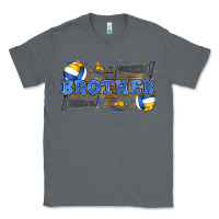 Charcoal Heather brother volleyball Classic Tee - Zillion Design Studio
