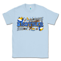 Dusty Blue brother volleyball Classic Tee - Zillion Design Studio