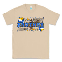 Mushroom brother volleyball Classic Tee - Zillion Design Studio
