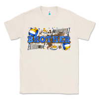 Natural brother volleyball Classic Tee - Zillion Design Studio