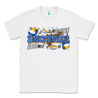 White brother volleyball Classic Tee - Zillion Design Studio