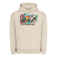Pigment French Oak lpn licensed practical nurse western Urban Hoodie - NancyCooperArtShop