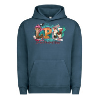 Pigment Midnight Navy lpn licensed practical nurse western Urban Hoodie - NancyCooperArtShop