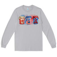 Moon Dust usa mason jars Long Sleeve Tee - Zillion Design Studio