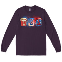 Plum usa mason jars Long Sleeve Tee - Zillion Design Studio