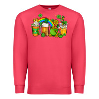 Cardinal st patricks coffee Premium Sweatshirt - AdoDesignShop