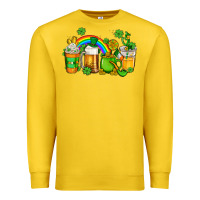 Lemon st patricks coffee Premium Sweatshirt - AdoDesignShop