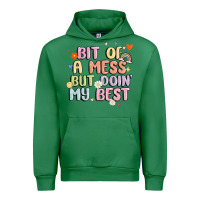 Emerald bit of a mess but doin' my best Urban Hoodie - MaliasSmallBusiness