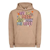 Pigment Burro bit of a mess but doin' my best Urban Hoodie - MaliasSmallBusiness
