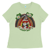 Matcha ladybuy gnomies rainbow Ladies Tee - BarkalooDesign
