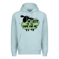 Blue Mist he left the 99 to come for me Premium Hoodie - MaliasSmallBusiness