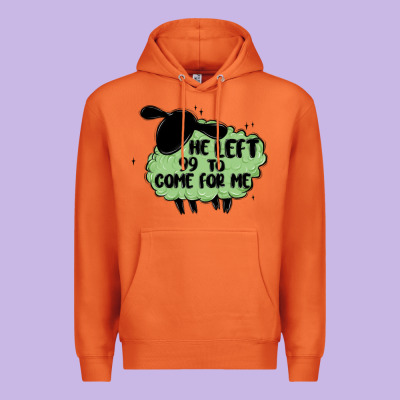 He Left The 99 To Come For Me Premium Hoodie Designed By Maliassmallbusiness