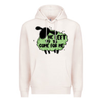 Pale Pink he left the 99 to come for me Premium Hoodie - MaliasSmallBusiness
