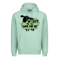 Seafoam he left the 99 to come for me Premium Hoodie - MaliasSmallBusiness