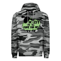 Slate Camo he left the 99 to come for me Premium Hoodie - MaliasSmallBusiness