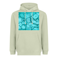Matcha turquoise glitter Heavyweight Hoodie - JahusDesignShop