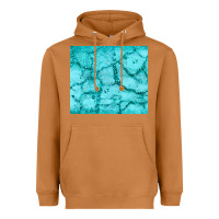 Meerkat turquoise glitter Heavyweight Hoodie - JahusDesignShop