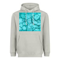 Moon Dust turquoise glitter Heavyweight Hoodie - JahusDesignShop