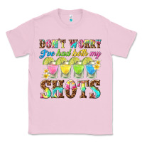 Bubblegum Pink dont worry ive had both my shots Classic Tee - texasbilliewilder