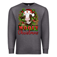 Charcoal Heather Mooey christmas Premium Sweatshirt - Artiststas