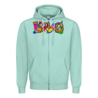 Seafoam love autism Zipper Hoodie - Zillion Design Studio