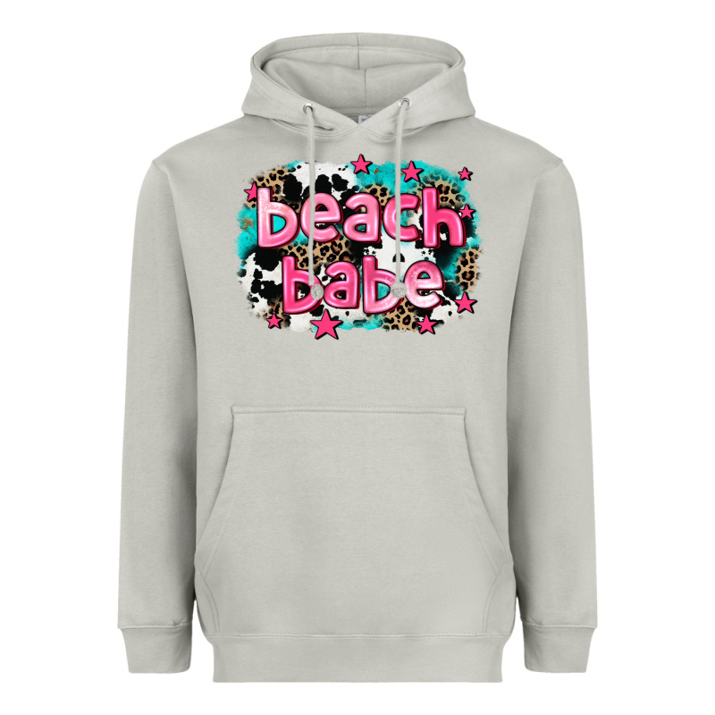 Beach Babe Heavyweight Hoodie by AdoDesignShop | Teevron