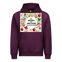 Mauve Wine the influence of a good teacher can never be erase Urban Hoodie - MaliasSmallBusiness