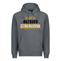 Rock black blessed & beautiful Premium Hoodie - MaliasSmallBusiness