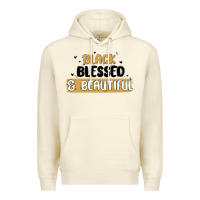 Sandshell black blessed & beautiful Premium Hoodie - MaliasSmallBusiness