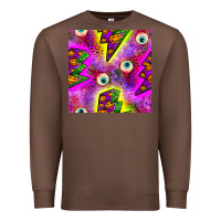 Chestnut halloween thunders seamless pattern Premium Sweatshirt - BundleAndBundleShop