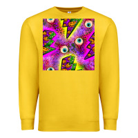 Lemon halloween thunders seamless pattern Premium Sweatshirt - BundleAndBundleShop