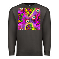 Smoke halloween thunders seamless pattern Premium Sweatshirt - BundleAndBundleShop