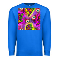 True Royal halloween thunders seamless pattern Premium Sweatshirt - BundleAndBundleShop