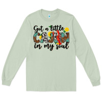 Matcha got a little cajun in my soul Long Sleeve Tee - texasbilliewilder