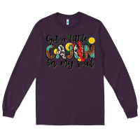Plum got a little cajun in my soul Long Sleeve Tee - texasbilliewilder