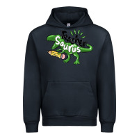 Navy teacher saurus Urban Hoodie - MaliasSmallBusiness