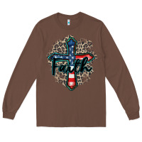 Chestnut faith usa Long Sleeve Tee - Zillion Design Studio