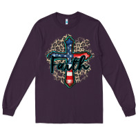 Plum faith usa Long Sleeve Tee - Zillion Design Studio
