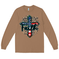 Toasted Coconut faith usa Long Sleeve Tee - Zillion Design Studio