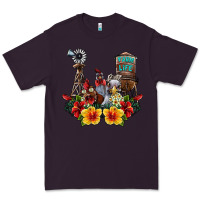 Plum farm life chicken Premium Tee - SublimationCraftShop